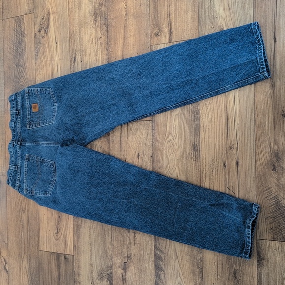 Carhartt Jeans, Blue Denim Relaxed Fit Men's 33x34 - Picture 4 of 7